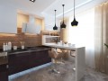 Кухня с барной стойкой Габриэль