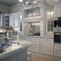 Кухня с порталом Люси