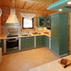 Кухня для загородного дома Палома