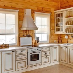 Кухня для загородного дома Петрона