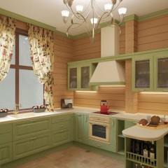 Кухня для загородного дома Исабель