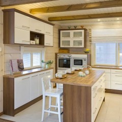 Кухня для загородного дома Пили