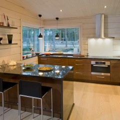 Кухня для загородного дома Рокайо