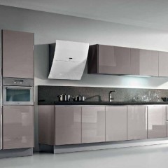 Кухня со скрытыми ручками Луизина