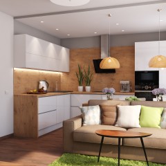 Кухня для студии Лурд