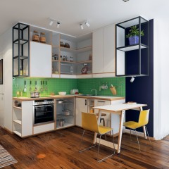 Кухня для студии Вероника