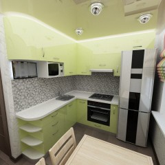 Кухня для хрущевки Жизель