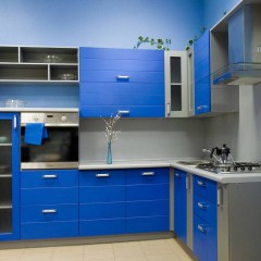 Синяя кухня Челси