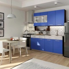 Синяя кухня Вальт