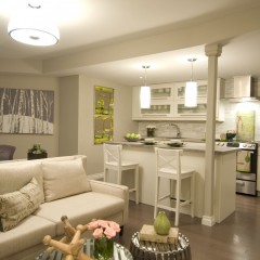 Кухня для кухни-гостиной Аполлин