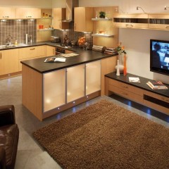 Кухня для кухни-гостиной Андри