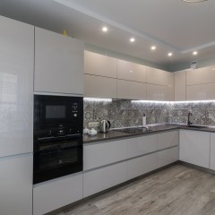 Кухня без ручек Клоди