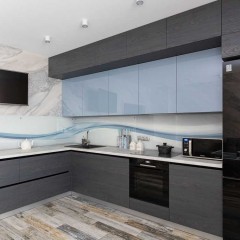 Кухня без ручек Лилиан