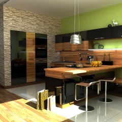 Кухня дизайнерская Мерод