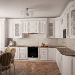 Кухня в стиле неоклассика Пиррет