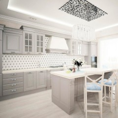 Кухня в стиле неоклассика Элиан