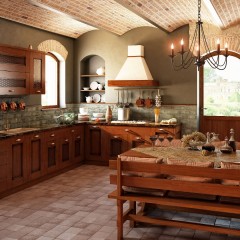 Кухня под старину Эмилин