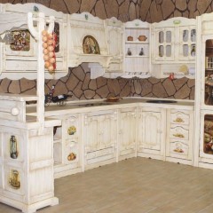 Кухня под старину Сабина