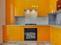 Кухня оранжевого цвета Луиджи