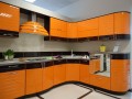 Кухня оранжевого цвета Лучано