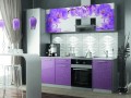 Кухня фиолетовая Лара