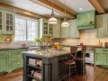 Кухня оливкового цвета Власта