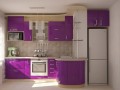 Кухня фиолетовая Марисоль