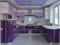 Кухня фиолетовая Пруденсио