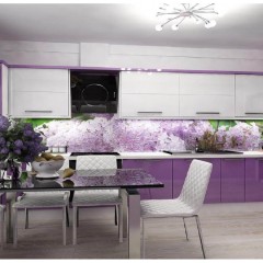 Кухня фиолетовая Адэлина