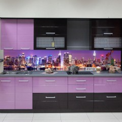 Кухня фиолетовая Антия