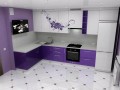 Кухня фиолетовая Бэбиэна