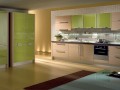 Кухня оливкового цвета Фонтея