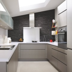 Серая кухня Сильвер