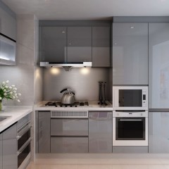 Серая кухня Чисета