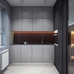 Серая кухня Вельта