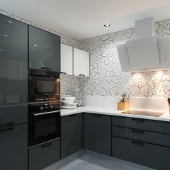 Серая кухня Адамант