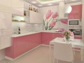 Розовая кухня Вальдо