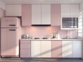 Розовая кухня Нежность