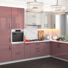 Розовая кухня Фило