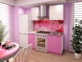 Розовая кухня Улыбка