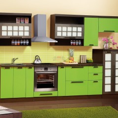 Кухня салатовая Изабелла