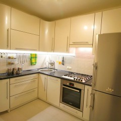 Кухня цвета шампань Артемида