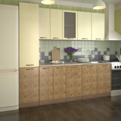 Кухня цвета шампань Калипсо