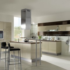 Кухня цвета шампань Катерина