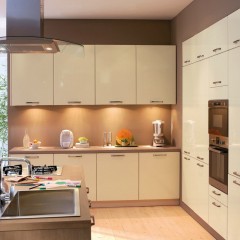 Кухня цвета шампань Клеопатра