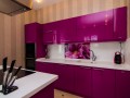Кухня цвета фуксия Авда