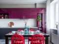 Кухня цвета фуксия Птолема