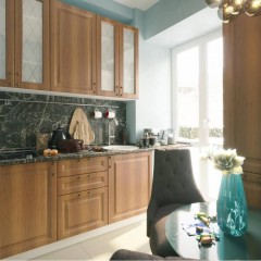 Кухня цвета орех Ифиноя