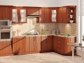 Кухня цвета орех Стефания
