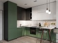 Зеленая кухня Николь